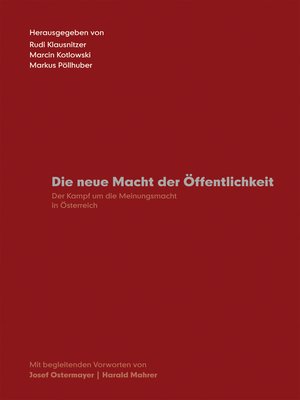 cover image of Die neue Macht der Öffentlichkeit